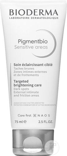 Bioderma Pigmentbio Sensitive Areas Soin Éclaircissant Ciblé Zones Sensibles Tube 75ml