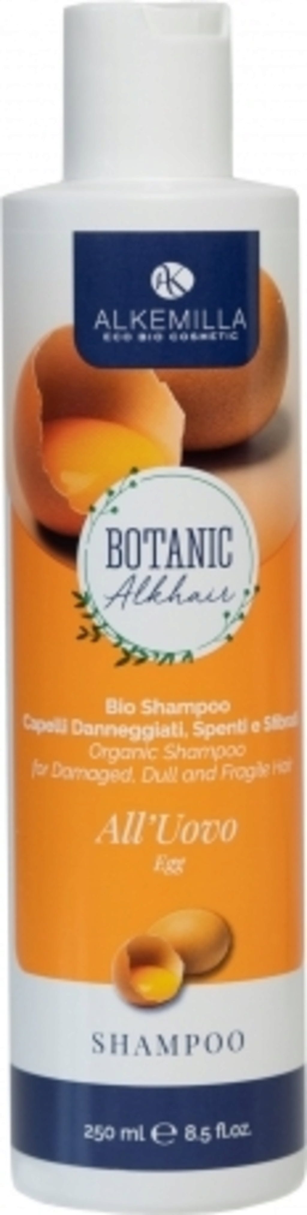 Alkemilla Eco Bio Cosmetic  Shampoo mit Ei, 250 ml