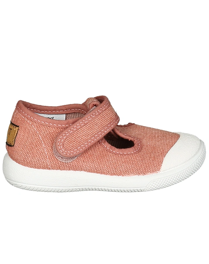 Klett-Lauflernschuhe MÖLNLYCKE TX in altrosa denim