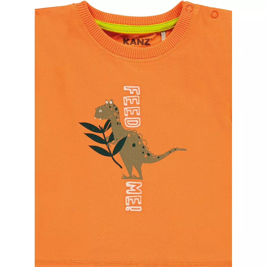 KANZ Boys T-Shirt, sun orange|orange