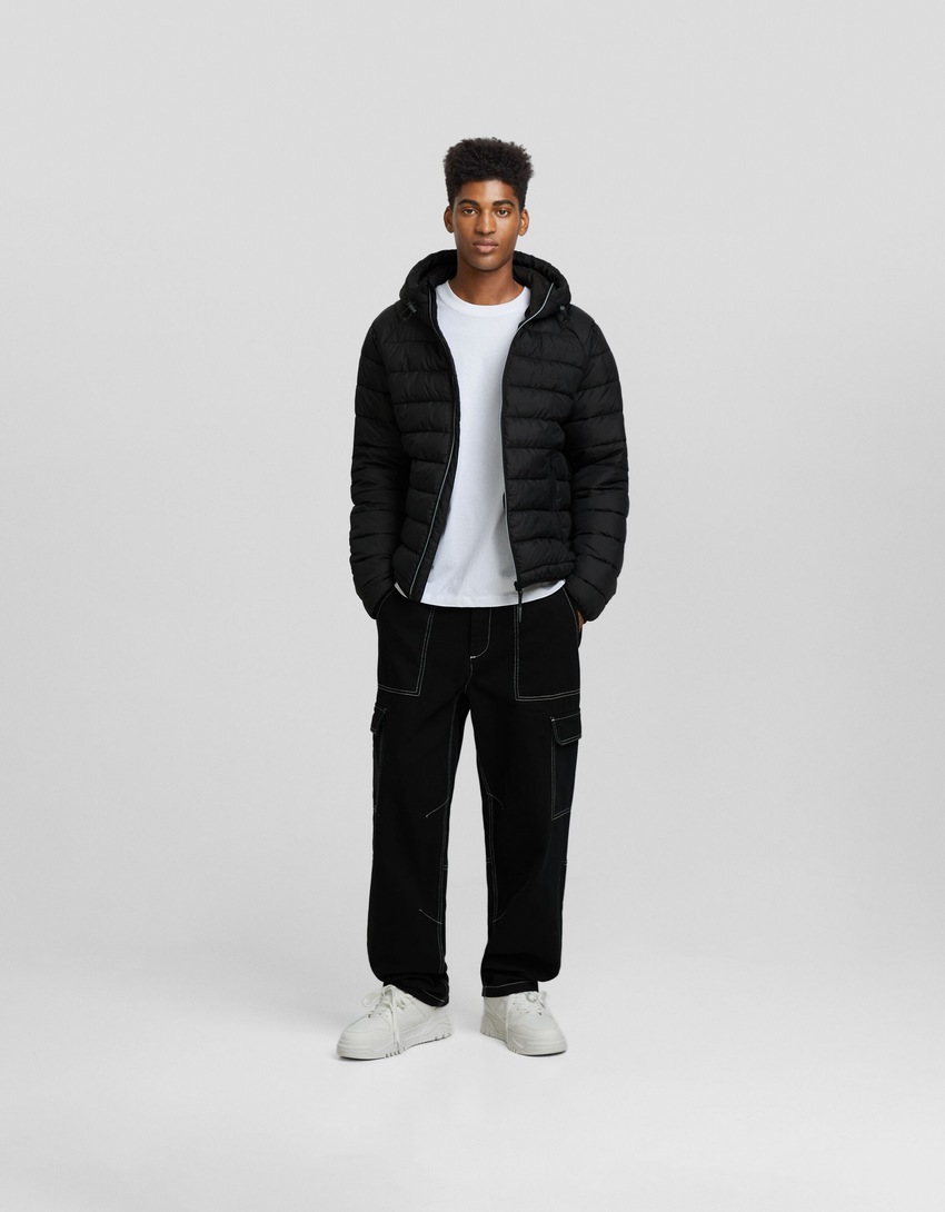 Jaqueta puffer leve