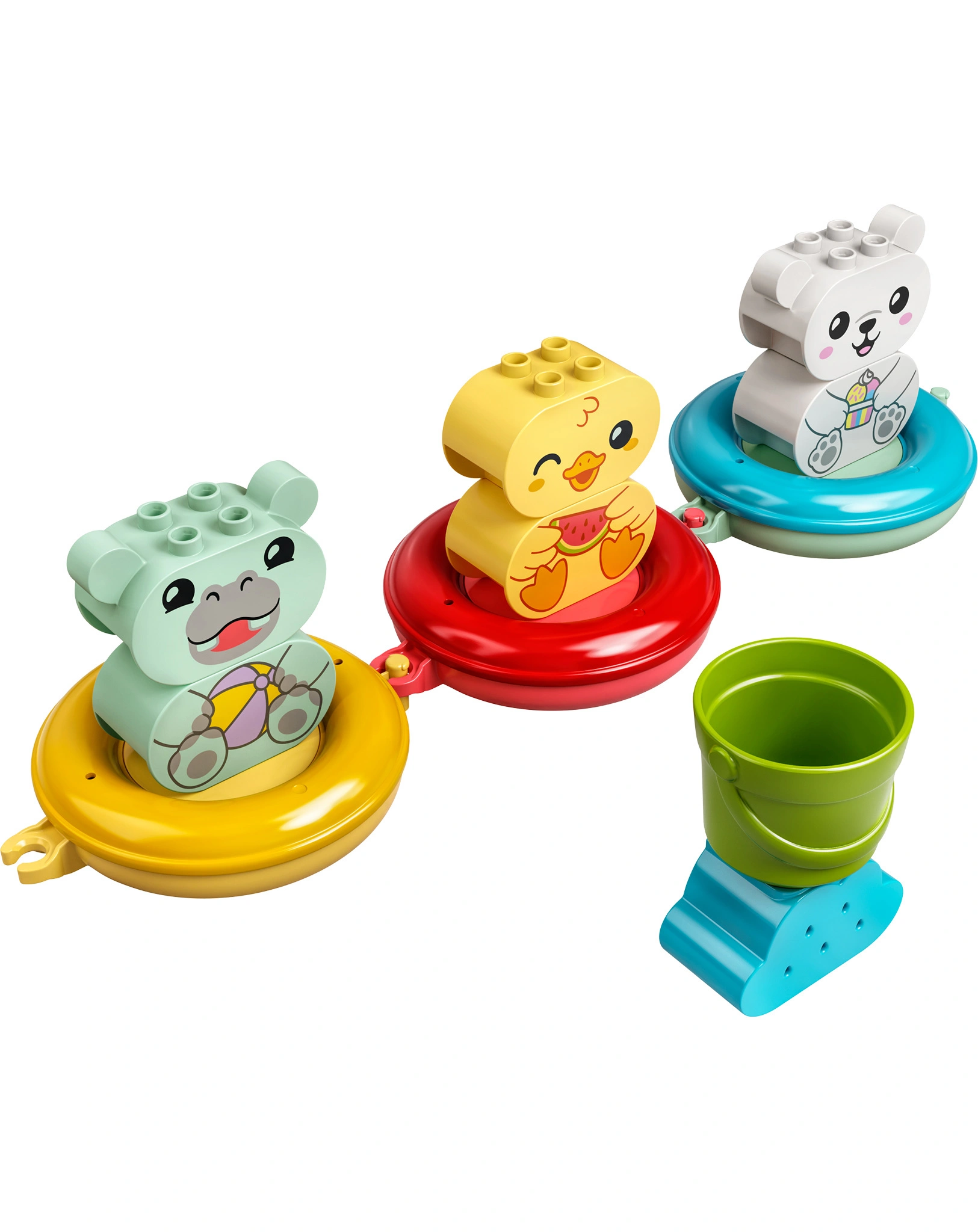 LEGO® DUPLO 10965 Badewannenspaß: Schwimmender Tierzug