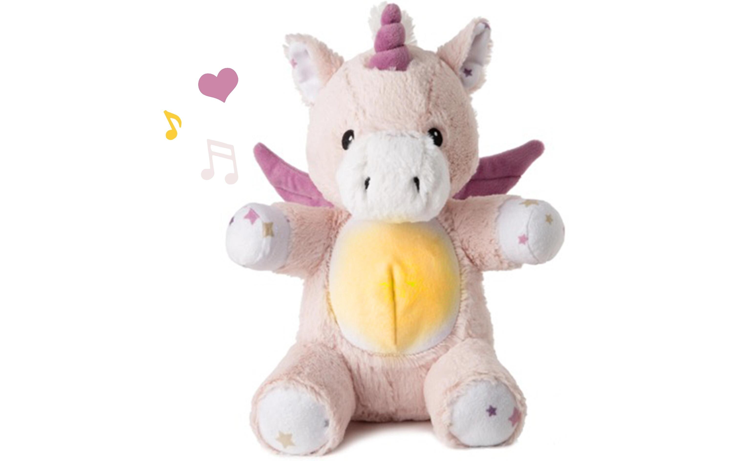 Einschlafhilfe Lovelight Buddies Lily das EinhornKuscheliger Plüsch für eine beruhigende Wirkung