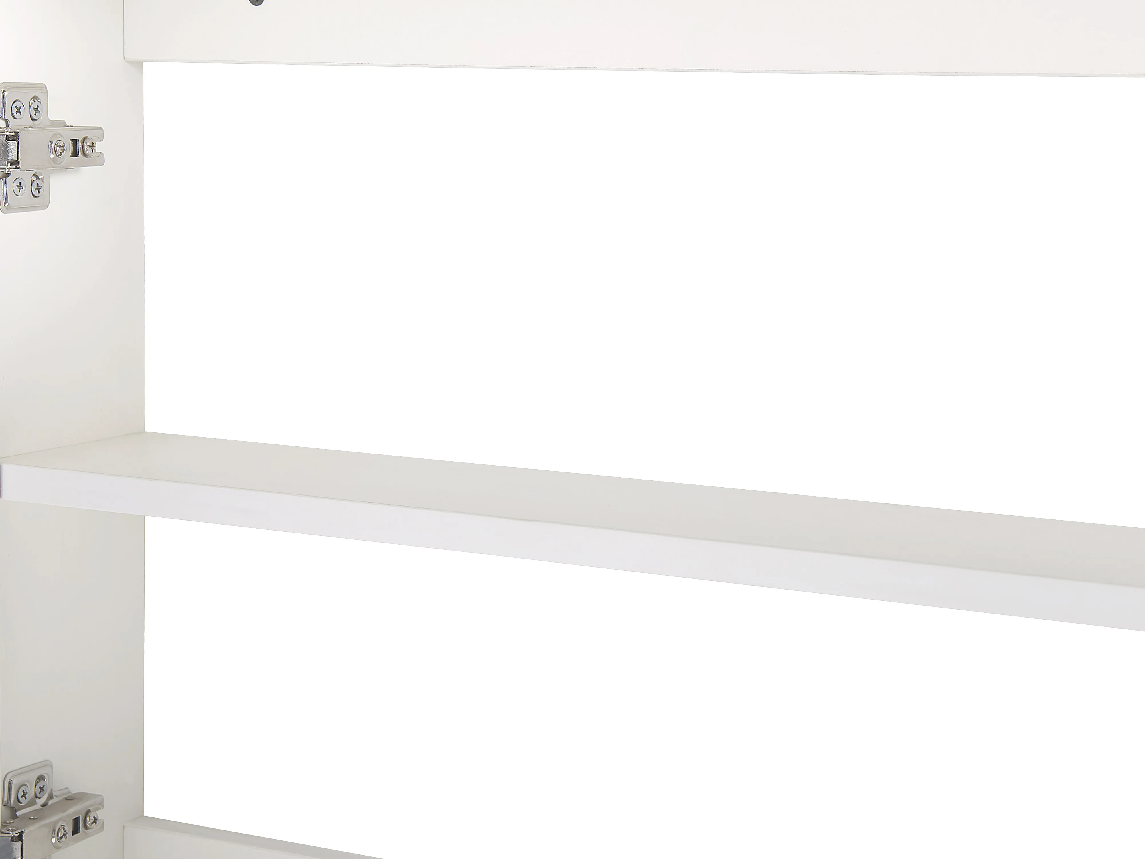 Badkamer wandkast met spiegel LED JARAMILLO 60 cm 60 cm Wit