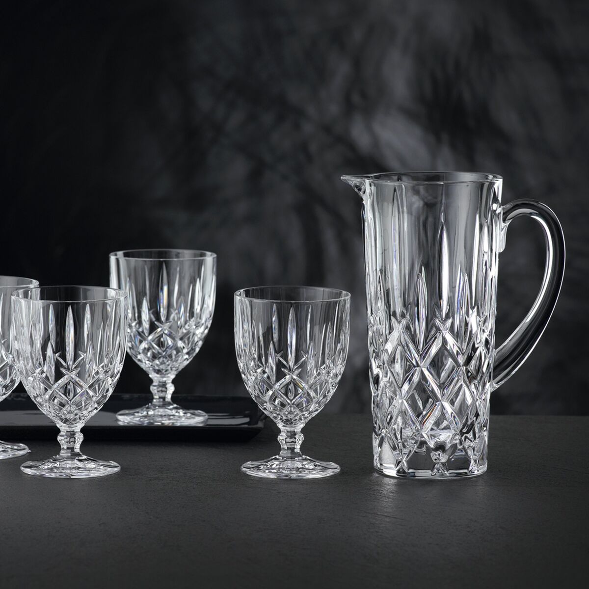 Noblesse glass med pitcher sett 5-deler
