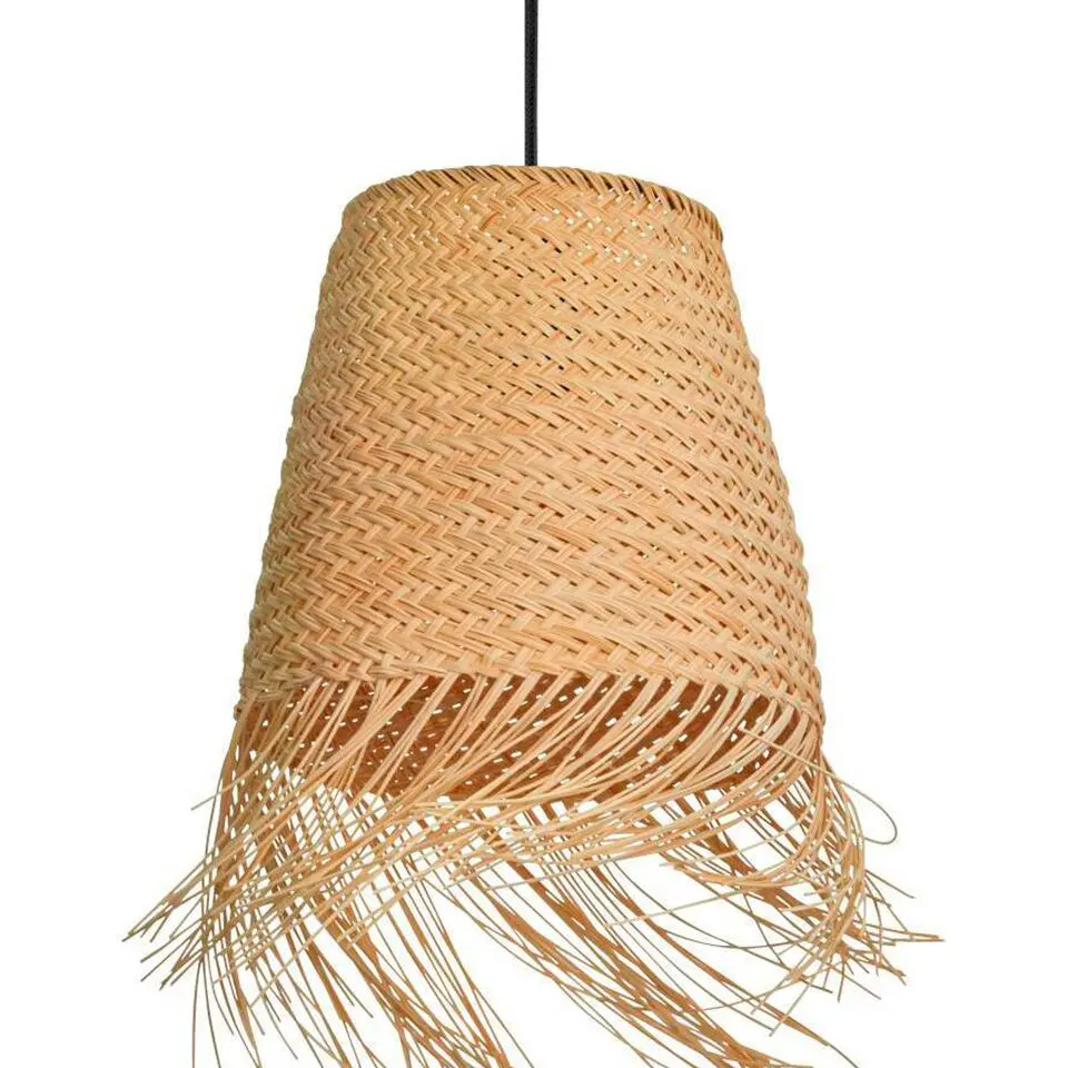 EGLOAycliffeHanglamp-E27-Ø30cm-Zwart/Hout