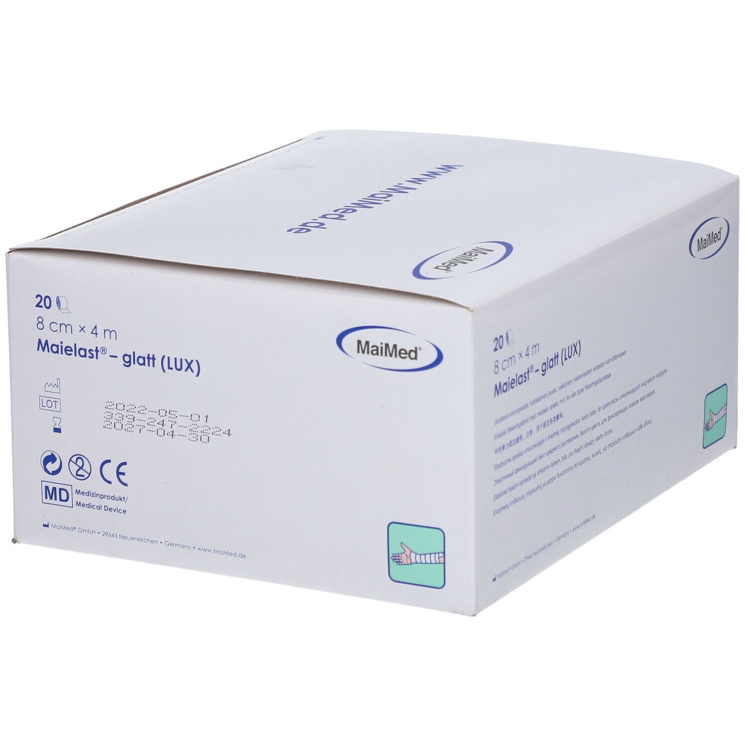 MaiMed® 8 cm x 4 m glatt