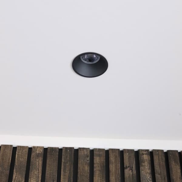 Namron Alfa Soft Trimless Downlight WarmDim 10W matt sort
