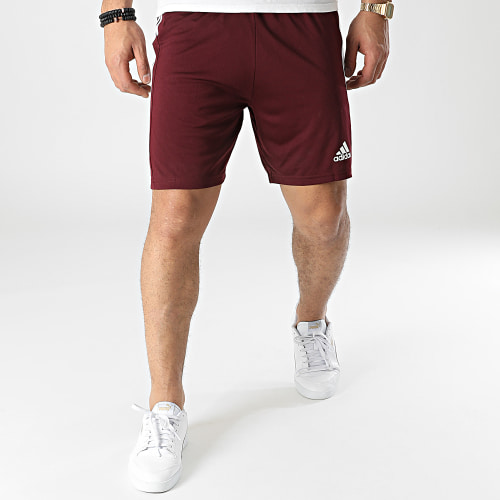 Short Jogging A Bandes GN8083 Bordeaux