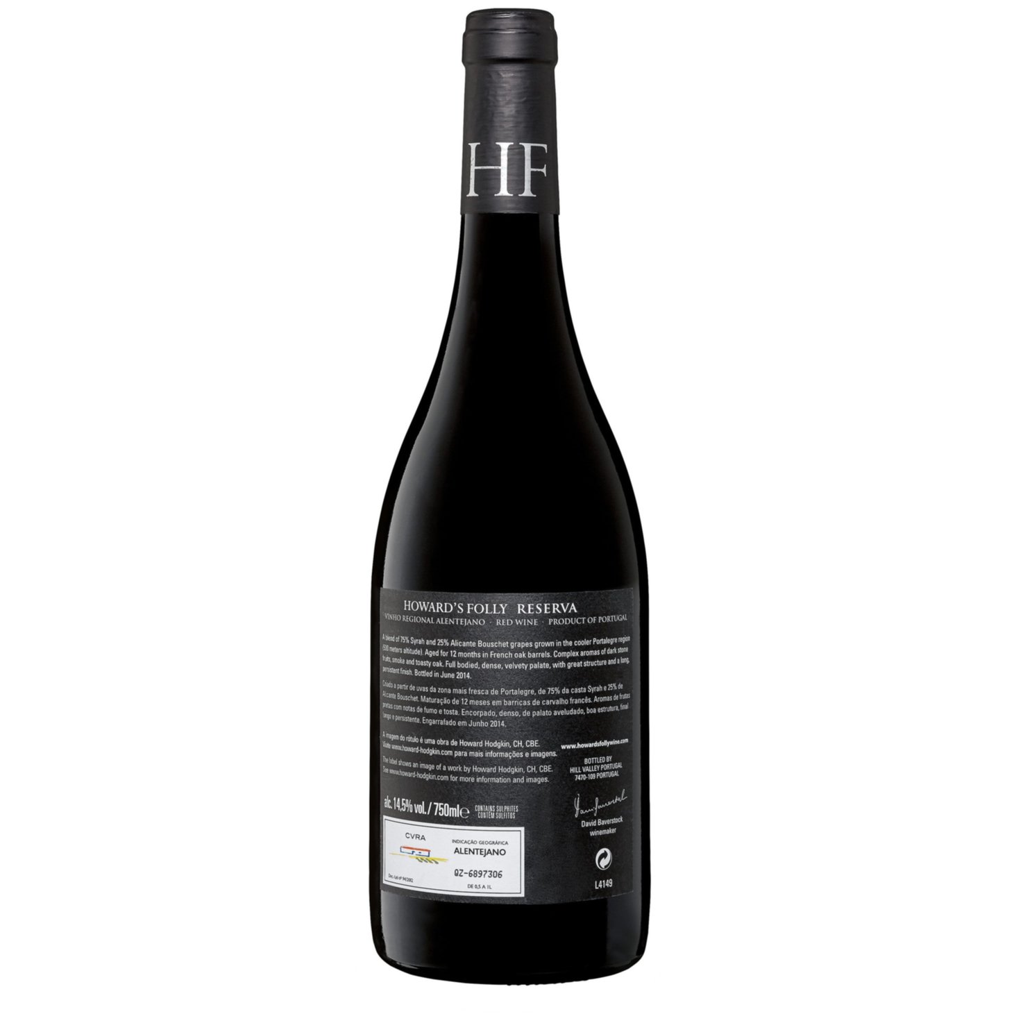 Vinho Regional Alentejano Reserva Howards Folly -75cl