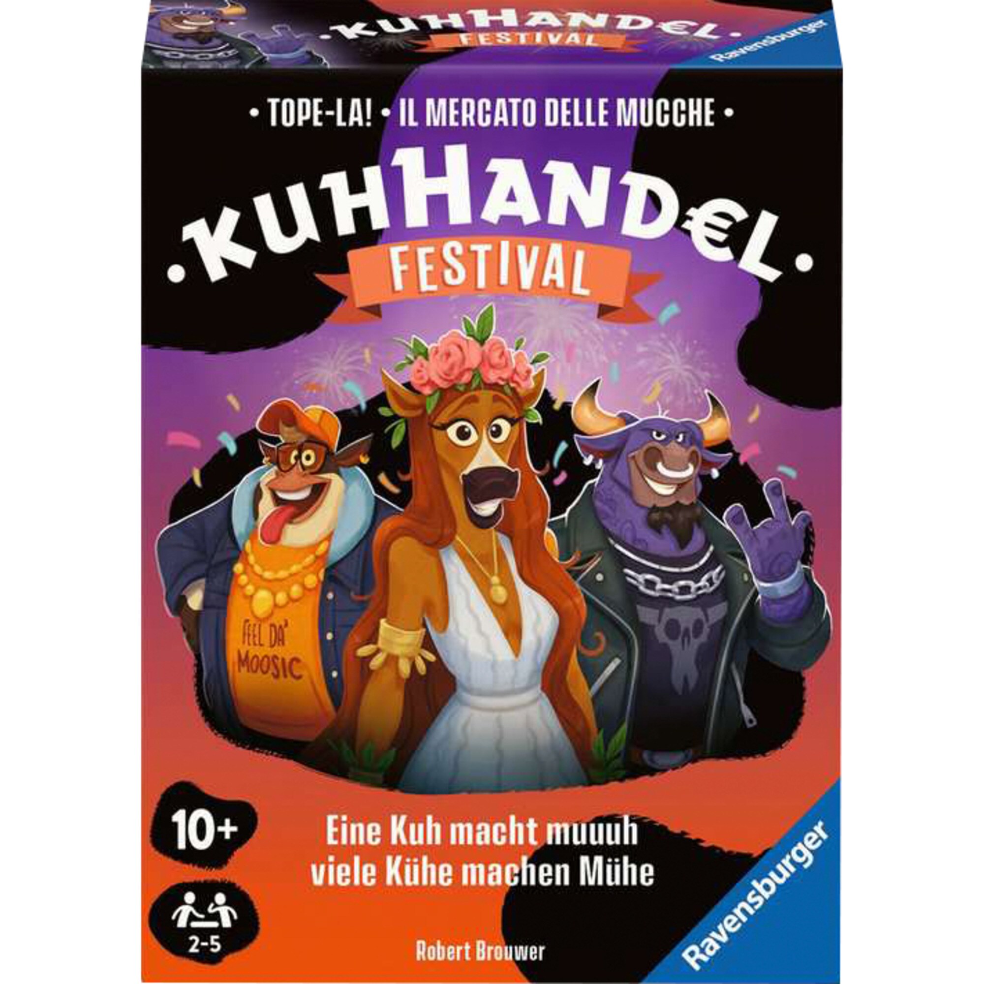 Ravensburger Kartenspiel Kuhhandel - Festival