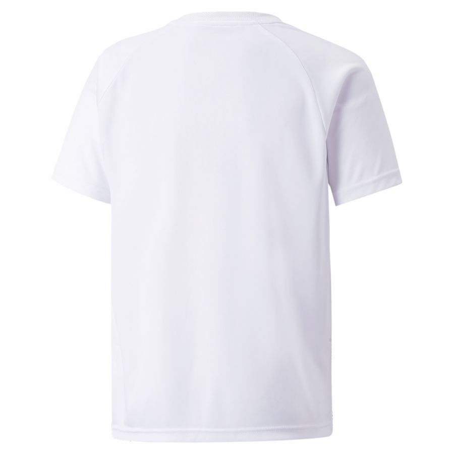 PUMA teamLIGA Striped Jersey - Blanc/Noir - Enfant