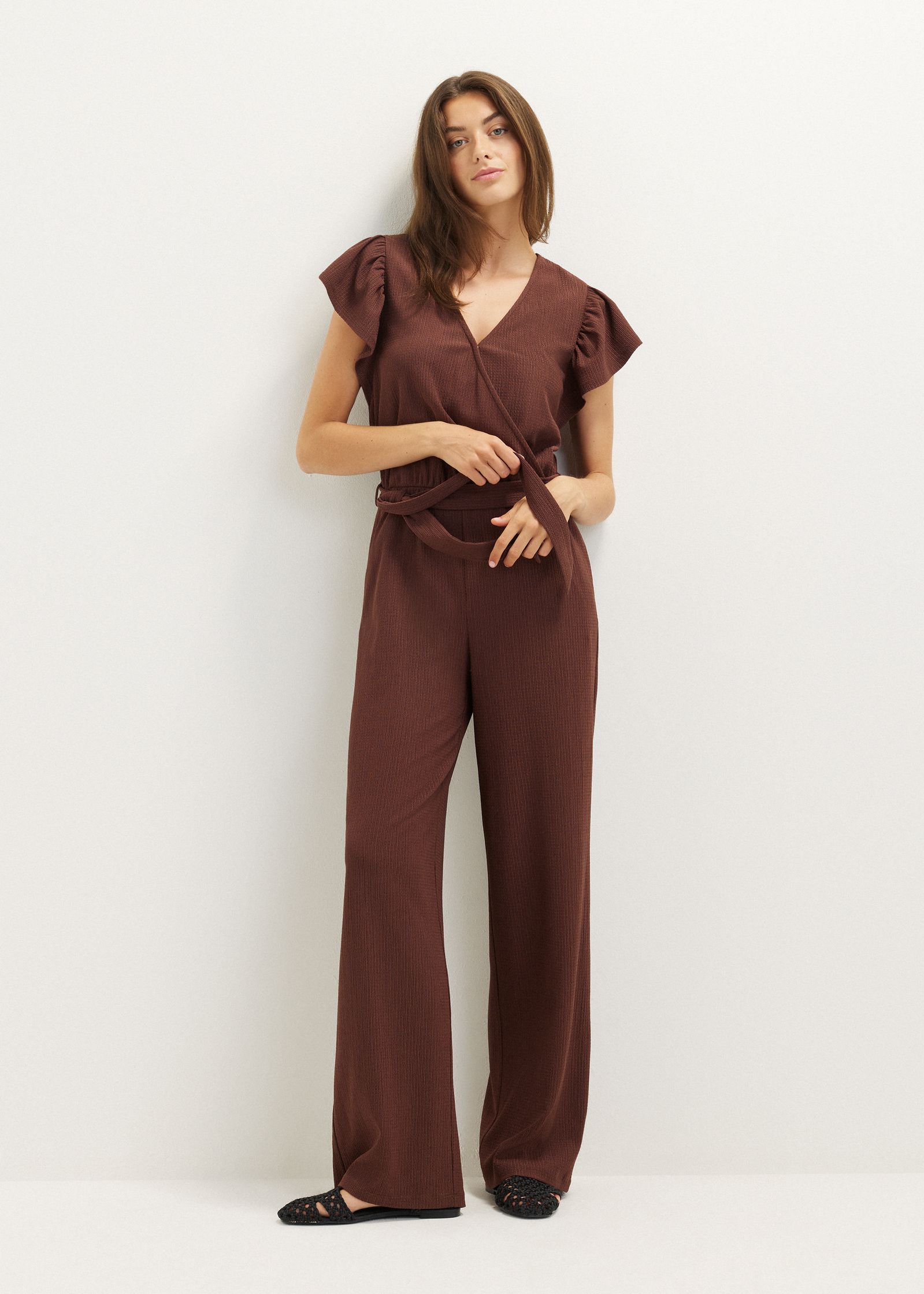 Jumpsuit met ruffles
