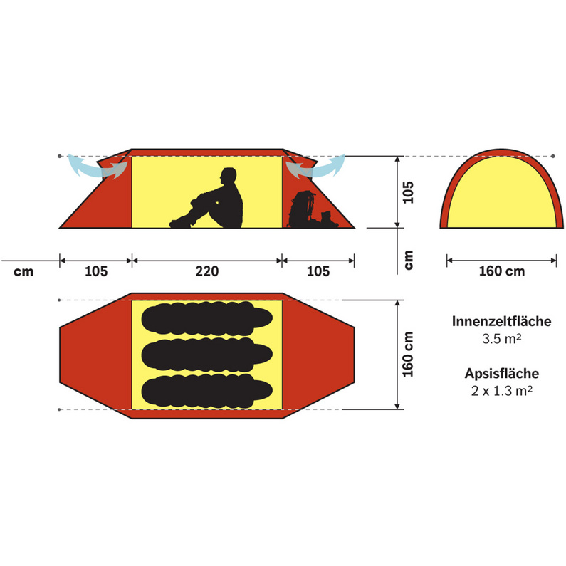 Hilleberg Keron 3 Zelt