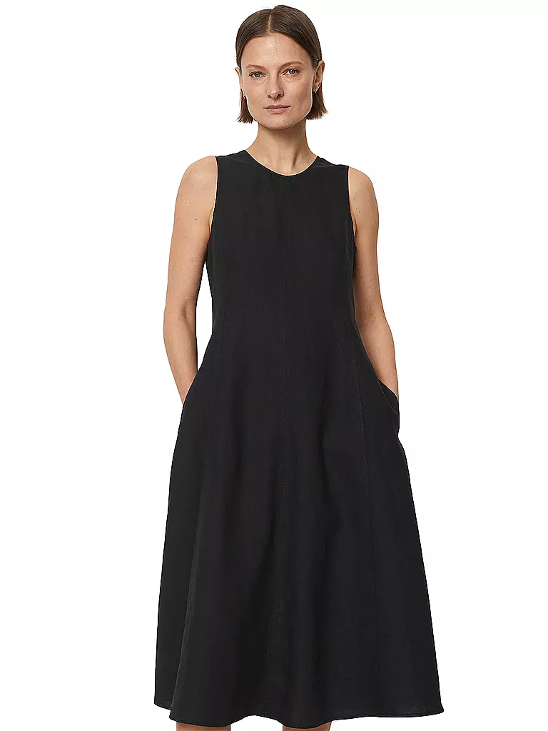 MARC O'POLO Midikleid schwarz