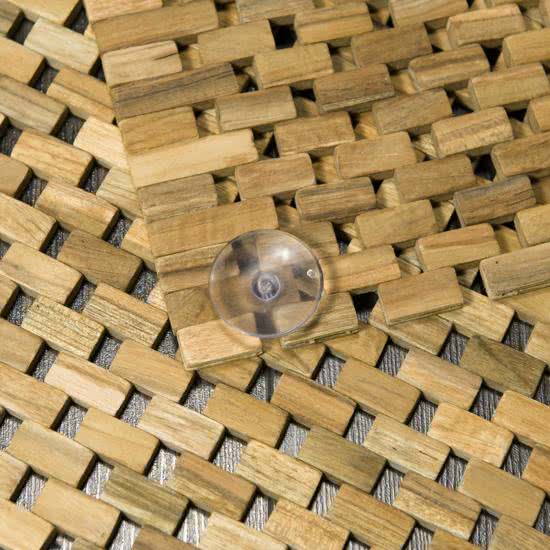 Sealskin Woodblock badmat teak 52x90 cm teak
