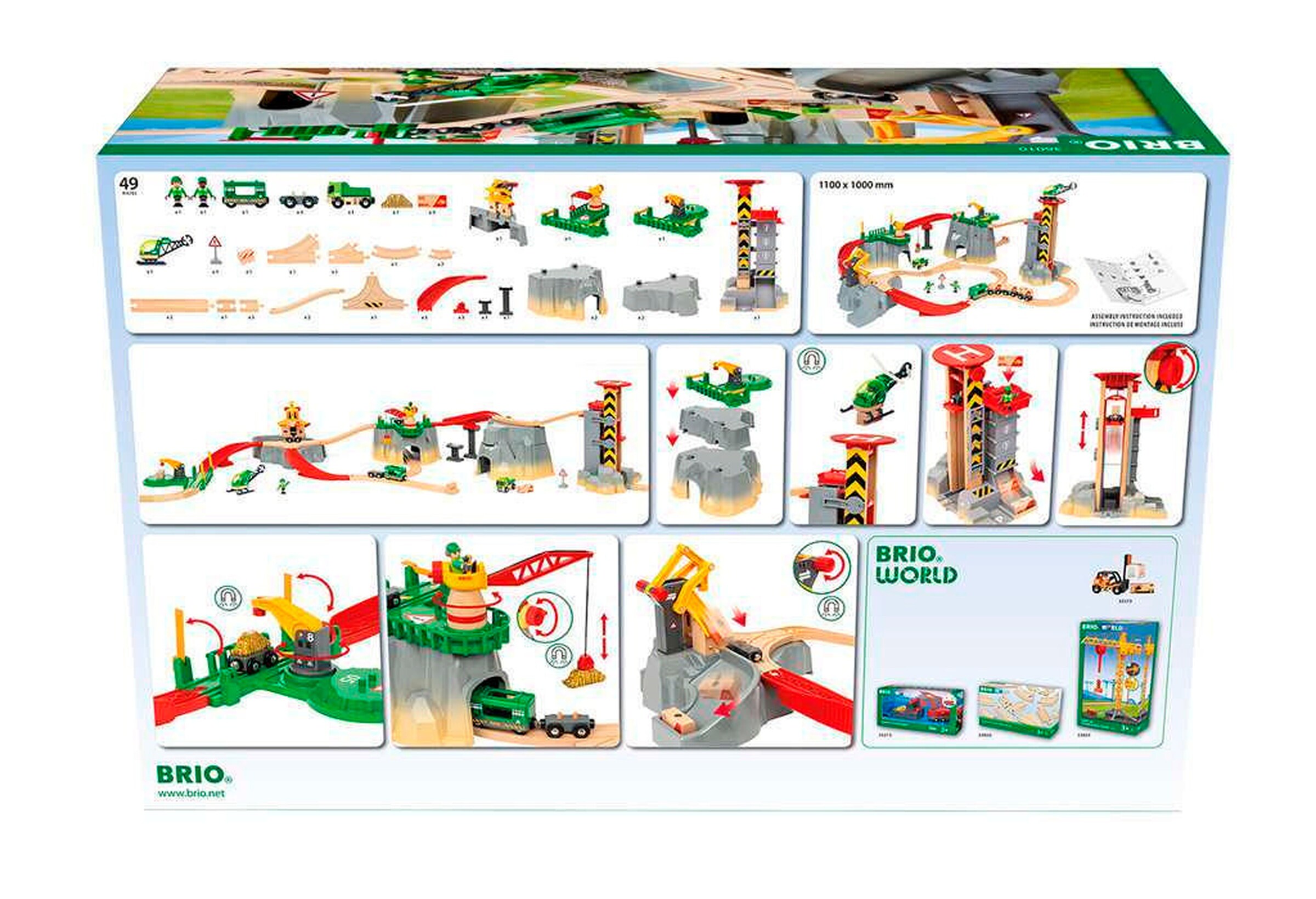 BRIO Gebirgs-Frachten Set Deluxe