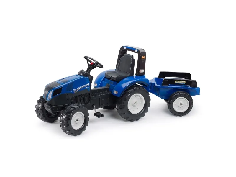 FALK New Holland traktor med vogn (808-141)