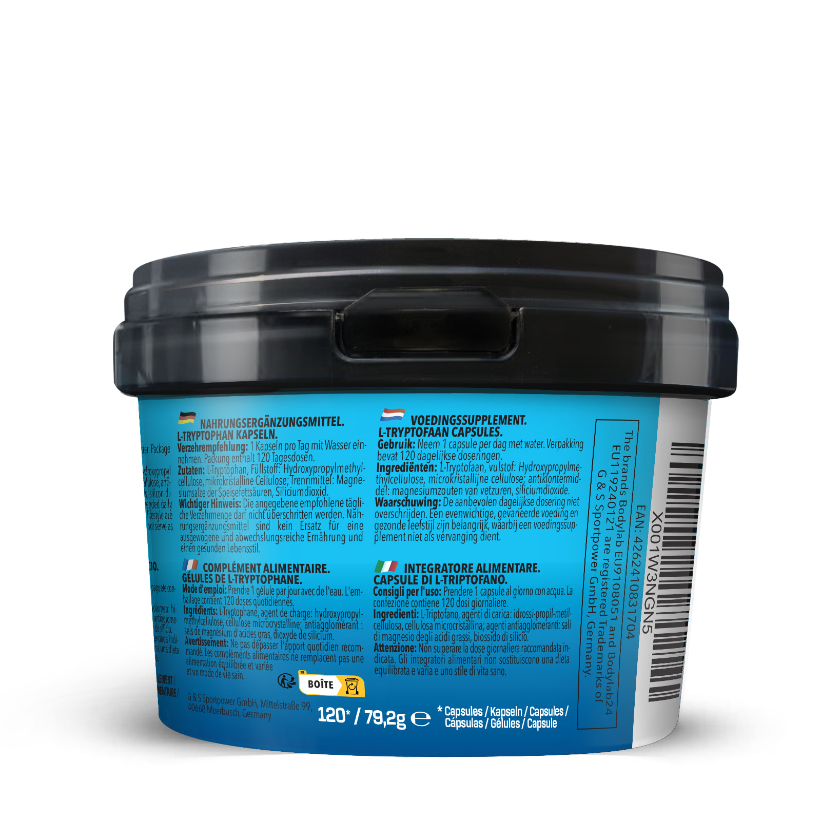 L-Tryptophan (120 Kapseln)