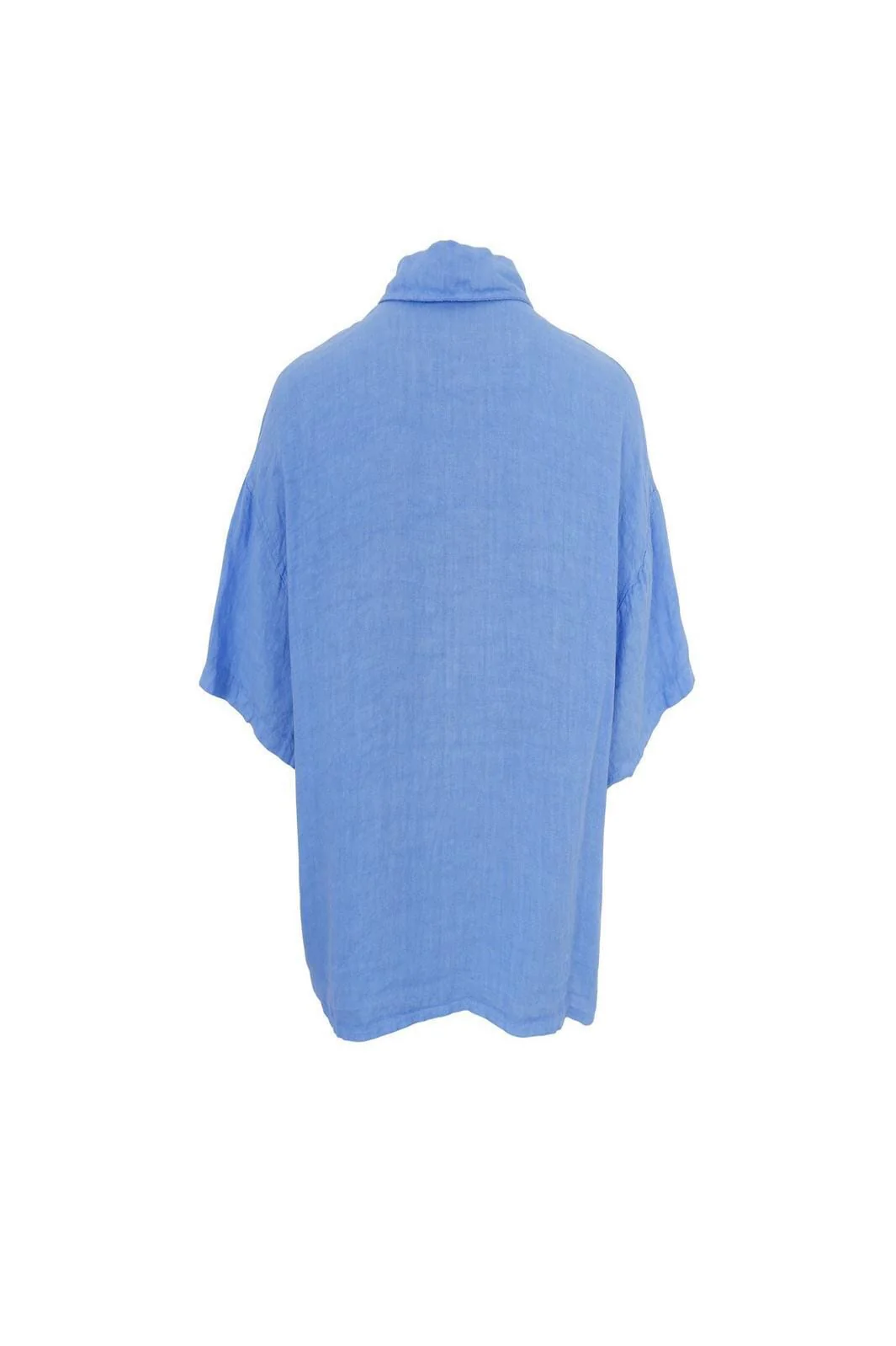 Black Colour Bcmelina Short Shirt sky blue