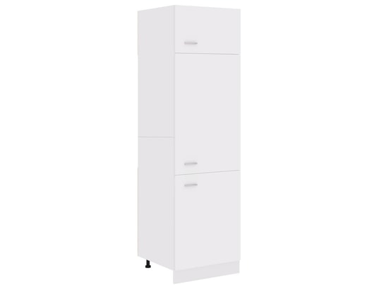 VIDAXL - Meuble pour électroménager Armoire de cuisine blanc 60x57x207 cm aggloméré