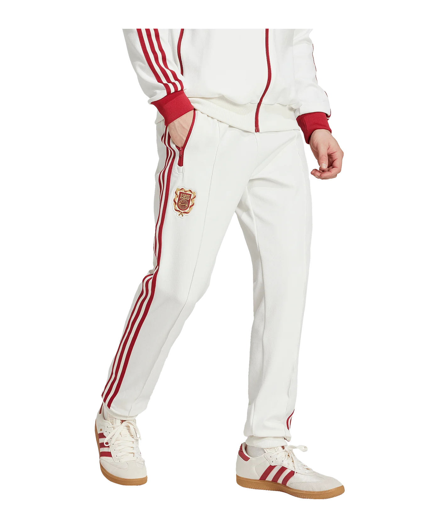 adidas Originals FC Bayern München 125th Anniversary Trainingshose Weiß
