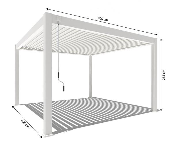 Weide Pergola Deluxe Plus 4x4, ca.