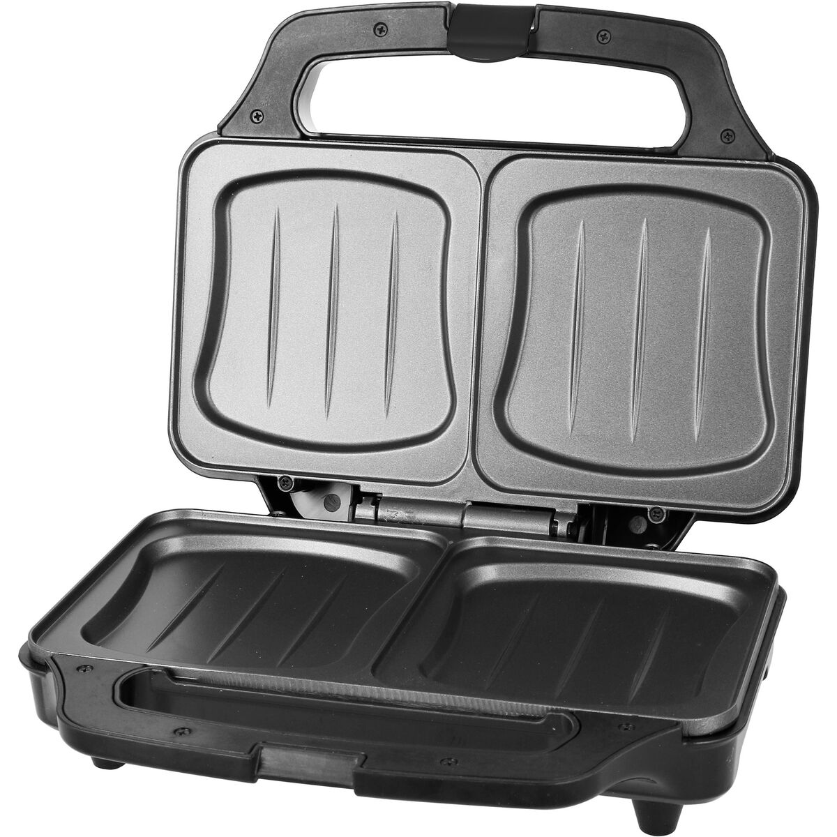 Toaster XXL sølv/svart