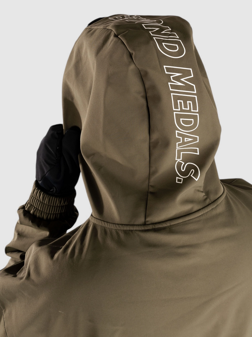 Beyond Medals Softshell Shred Hoodie green