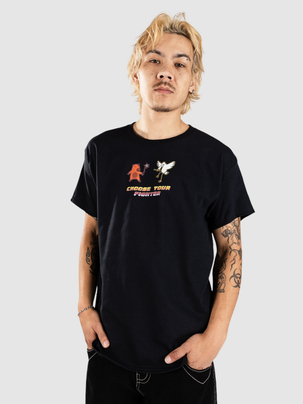 A.LAB Choose Your Fighter T-Shirt black