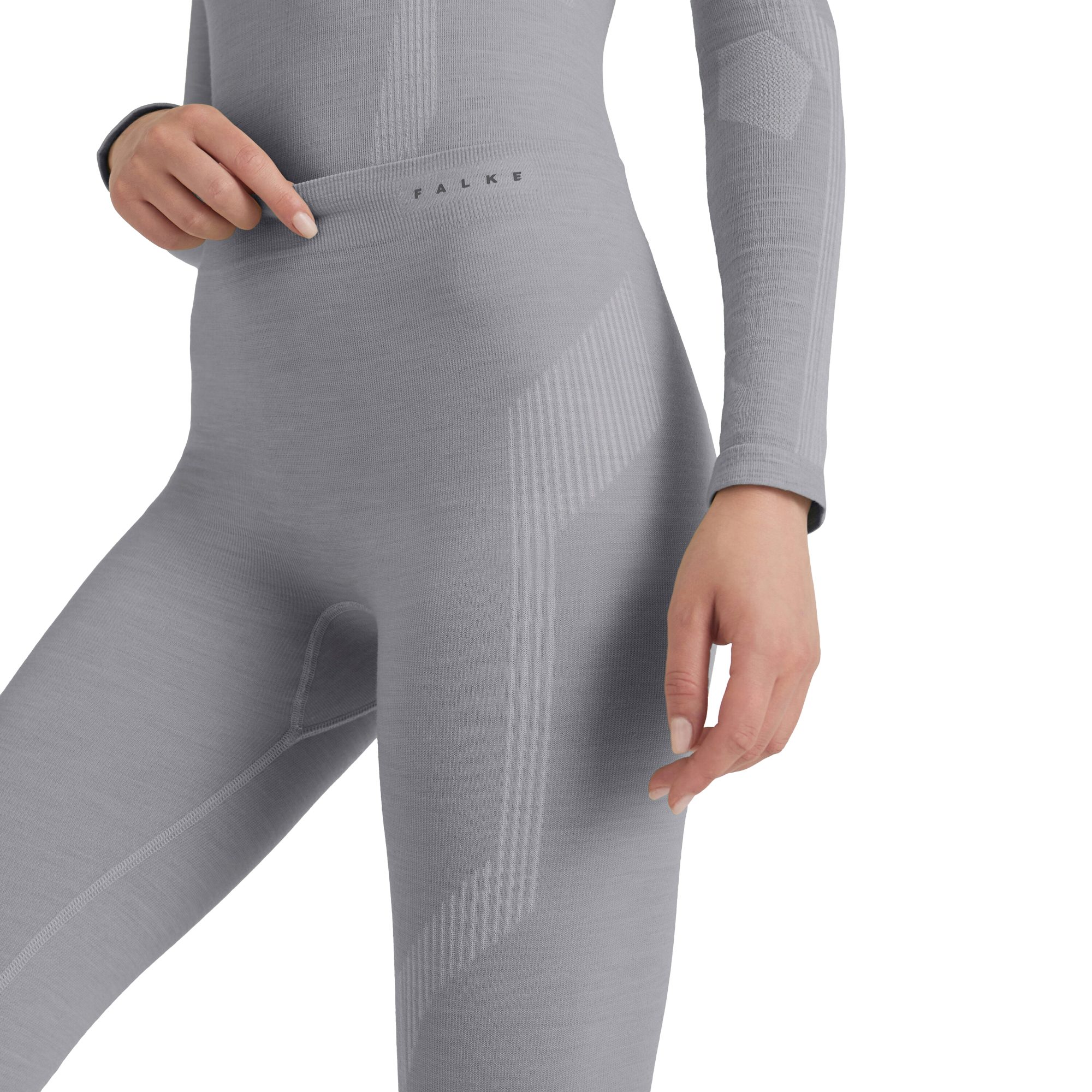 Falke WT Long Tights Damen grey heather