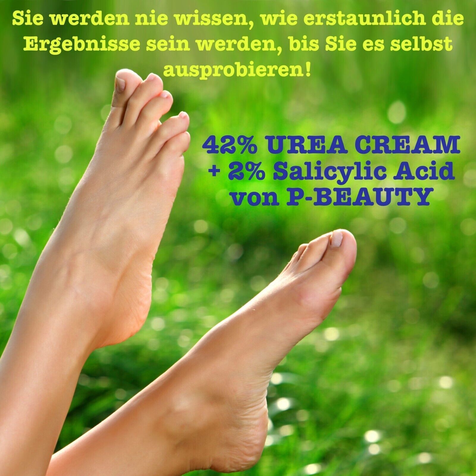 P-Beauty Urea Creme für Fußpflege