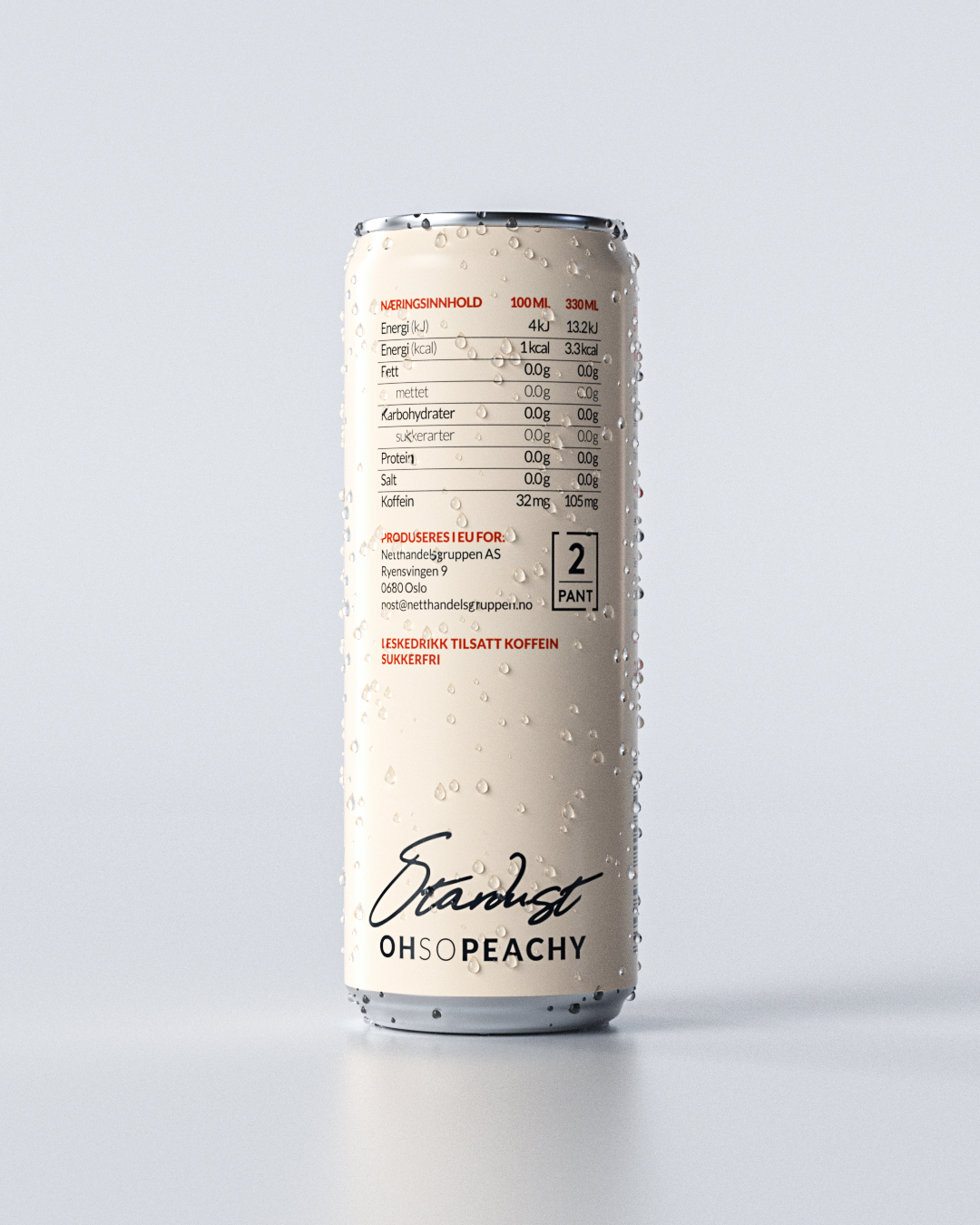 Stardust Oh So Peachy 48x330ml