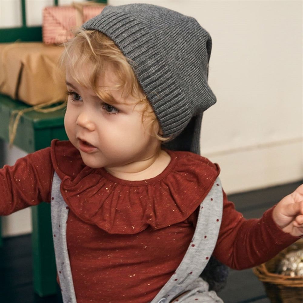 Dark Grey Melange Alfen Hue - MarMar → Luksusbaby.dk
