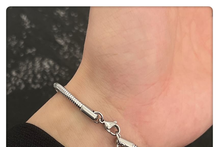 PANGU - Ketting met slangenhalsketting / armband