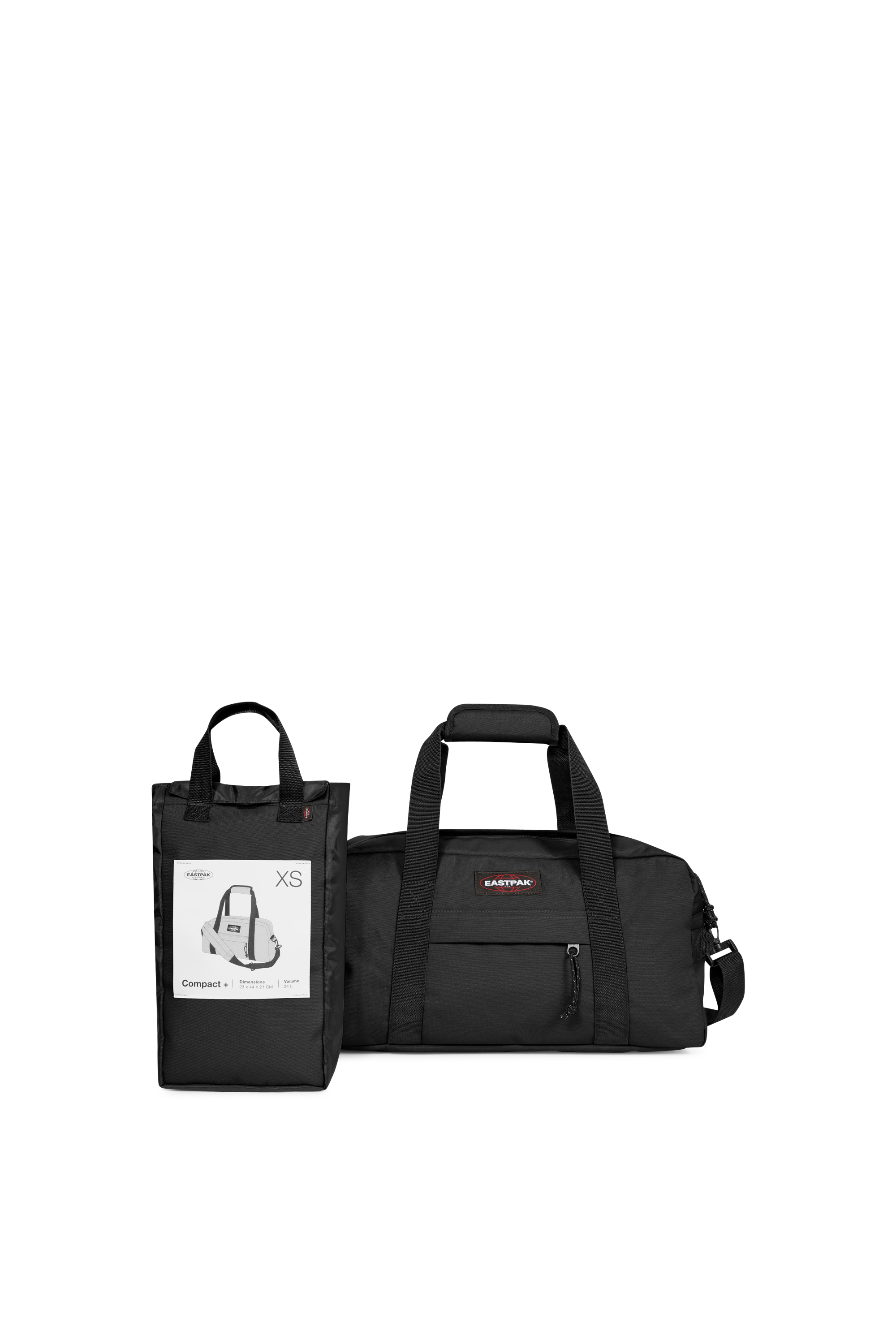 EASTPAK Sac de voyage Compact + Noir