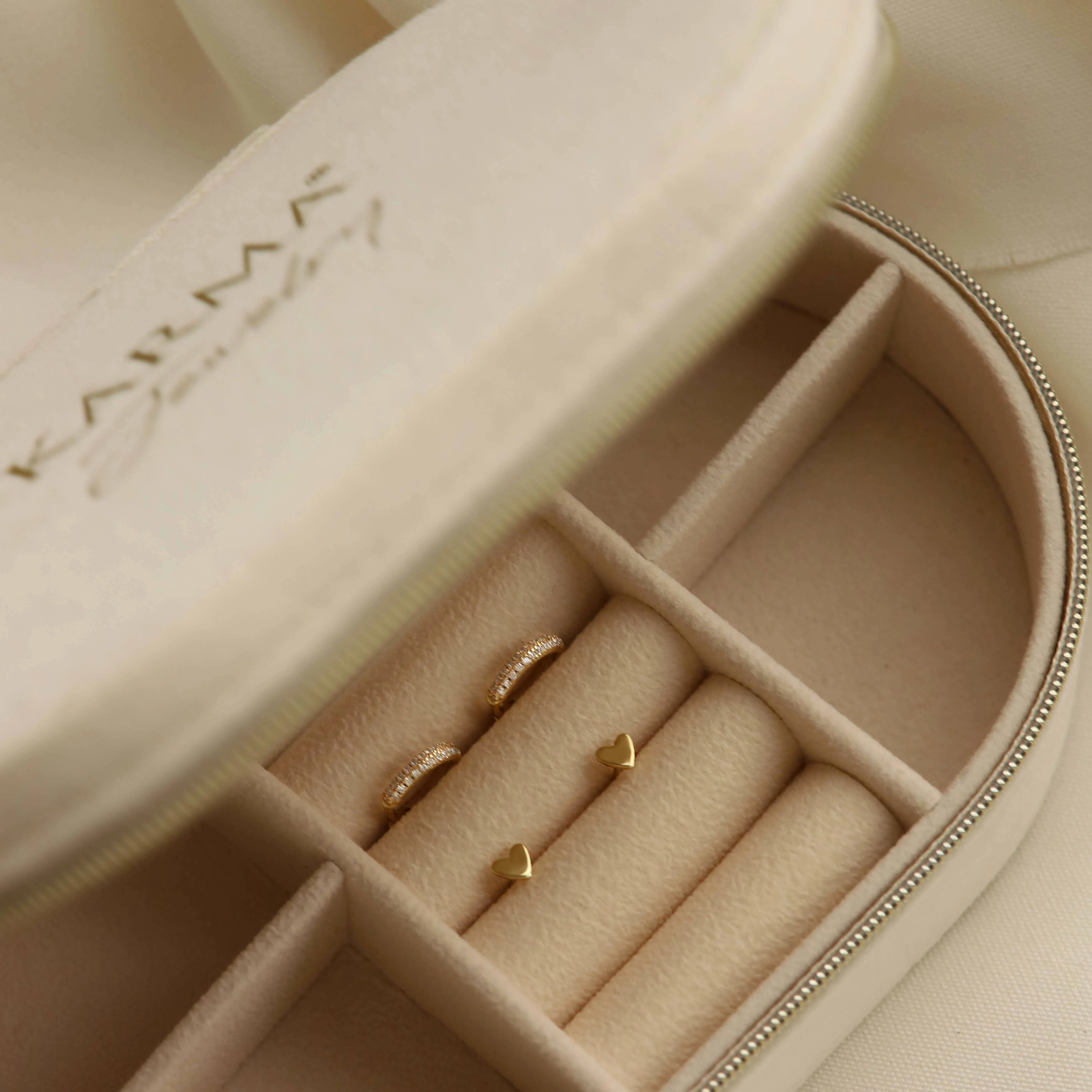 KARMA Jewelry giftbox met sieraden goudkleurig