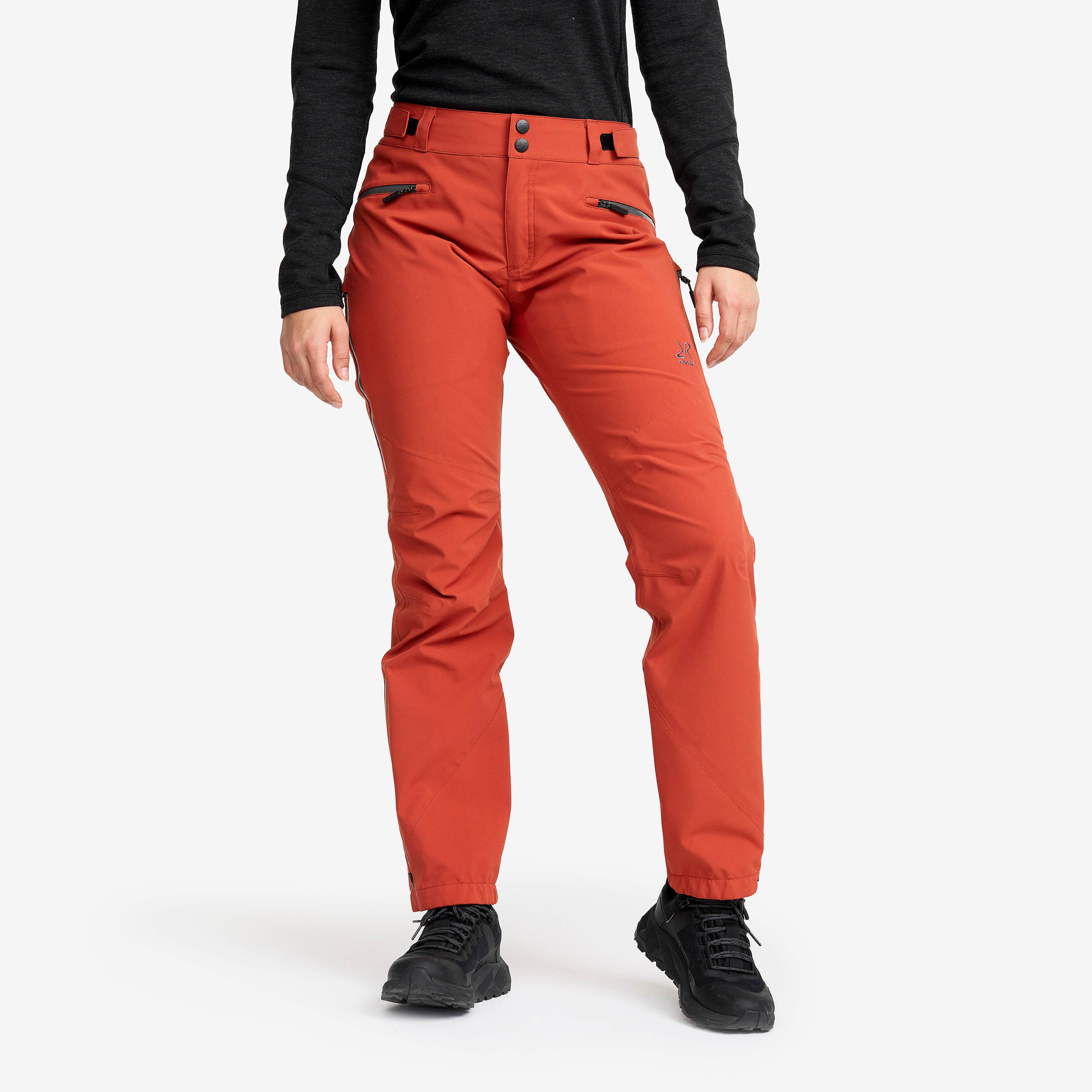 Silence Proshell 3L Pants Dame Cinnabar