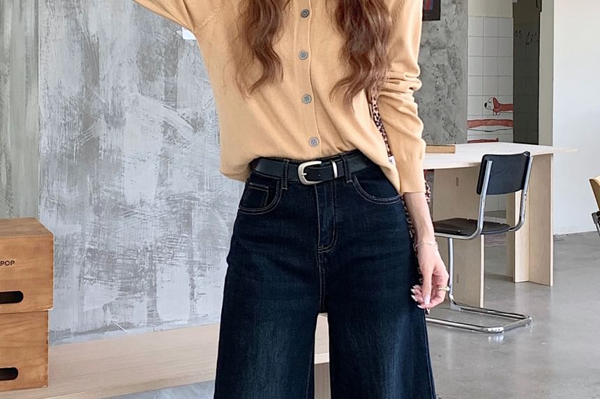 Strawolf - High-Rise Boot-Cut Jeans