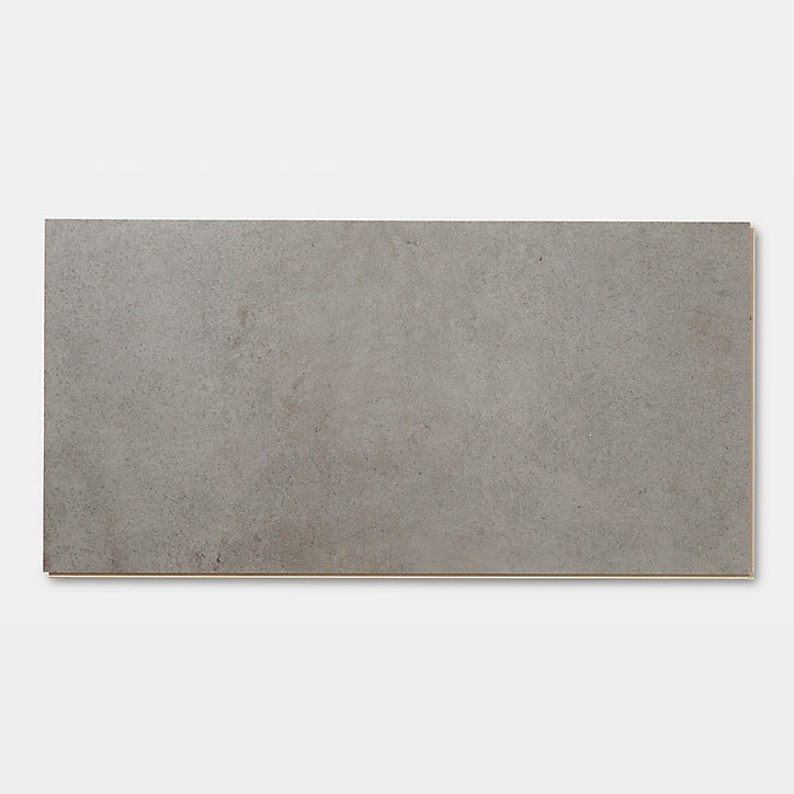 Dalle PVC clipsable Baila gris L. 61 x l. 30.5 cm GoodHome