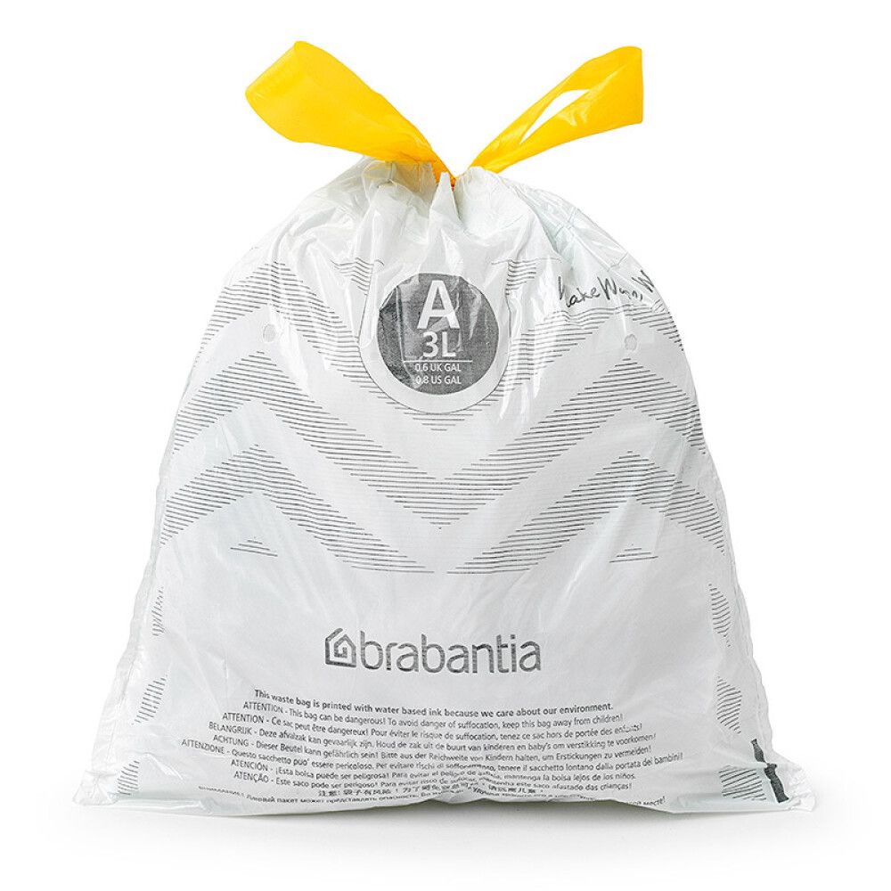 AVFALLSPOSER BRABANTIA A 3 LITER 20STK/PK