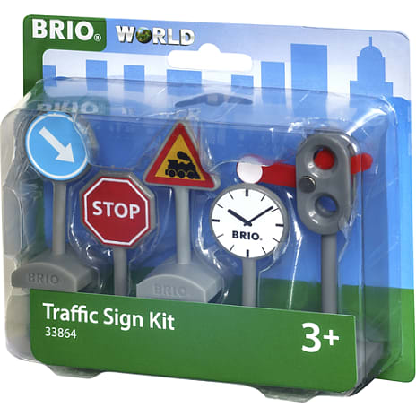 BRIO 33864 Sæt med trafikskilte