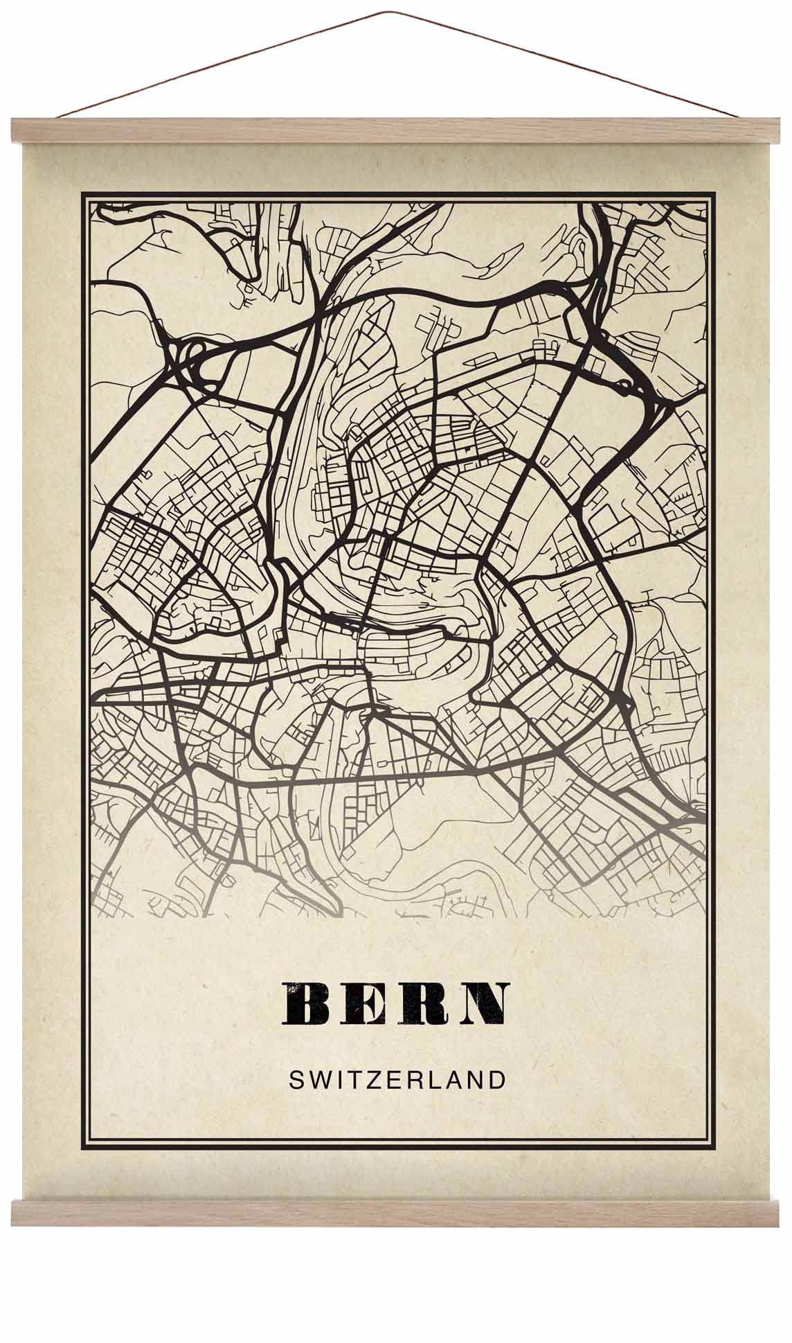 Bern Stadt Sepia