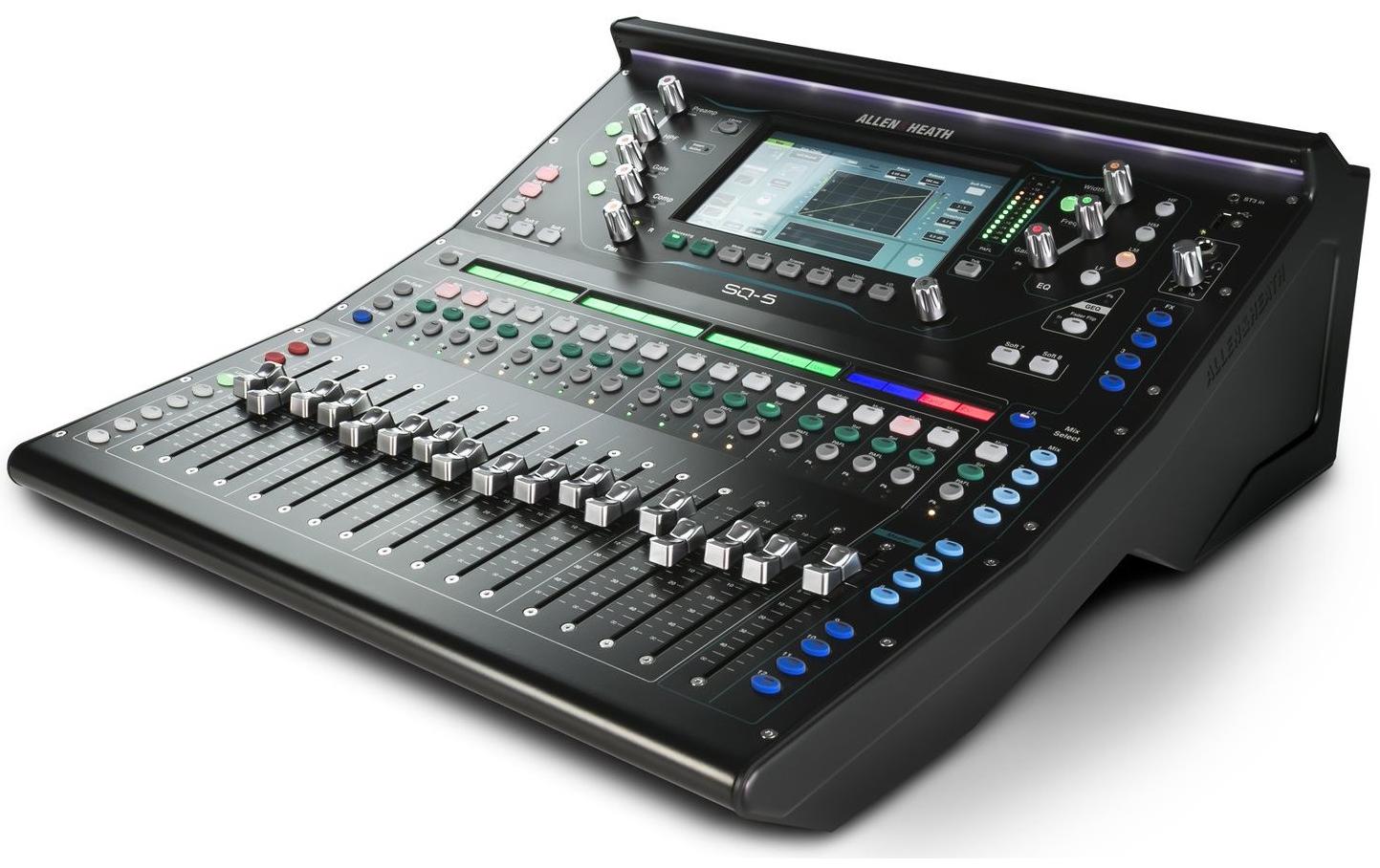 Mischpult SQ-5<br>Digitaler Mixer mit 48 Kanälen und 36 Bussen