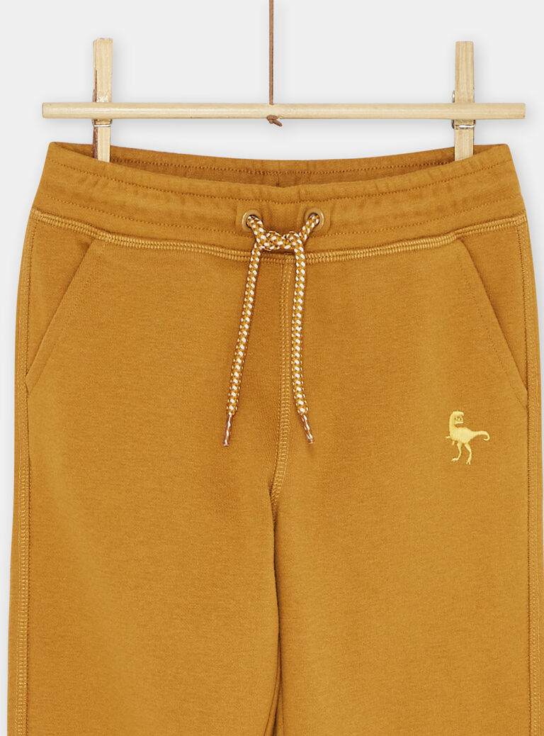 Jogging caramel garçon