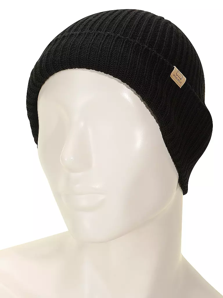 WOOLRICH Mütze - Haube schwarz