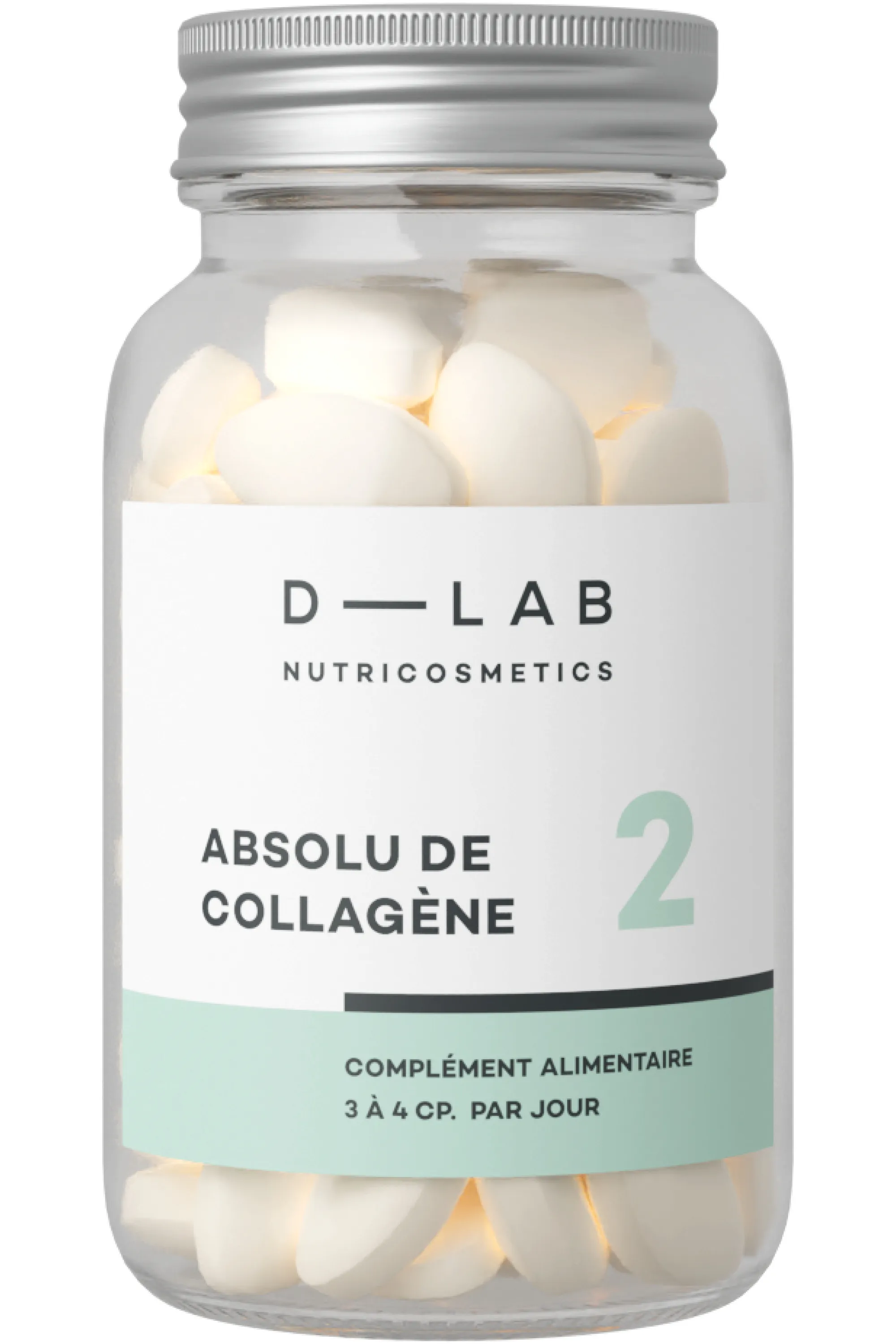 D-LAB Nutricosmetics Complément alimentaire anti-rides Absolu de Collagène-60.23 g