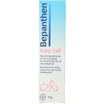 Bepanthen Baby zalf bij rode babybilletjes, 30 gram