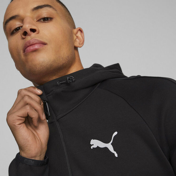 Puma Evostripe Full-Zip hættetrøje Sort