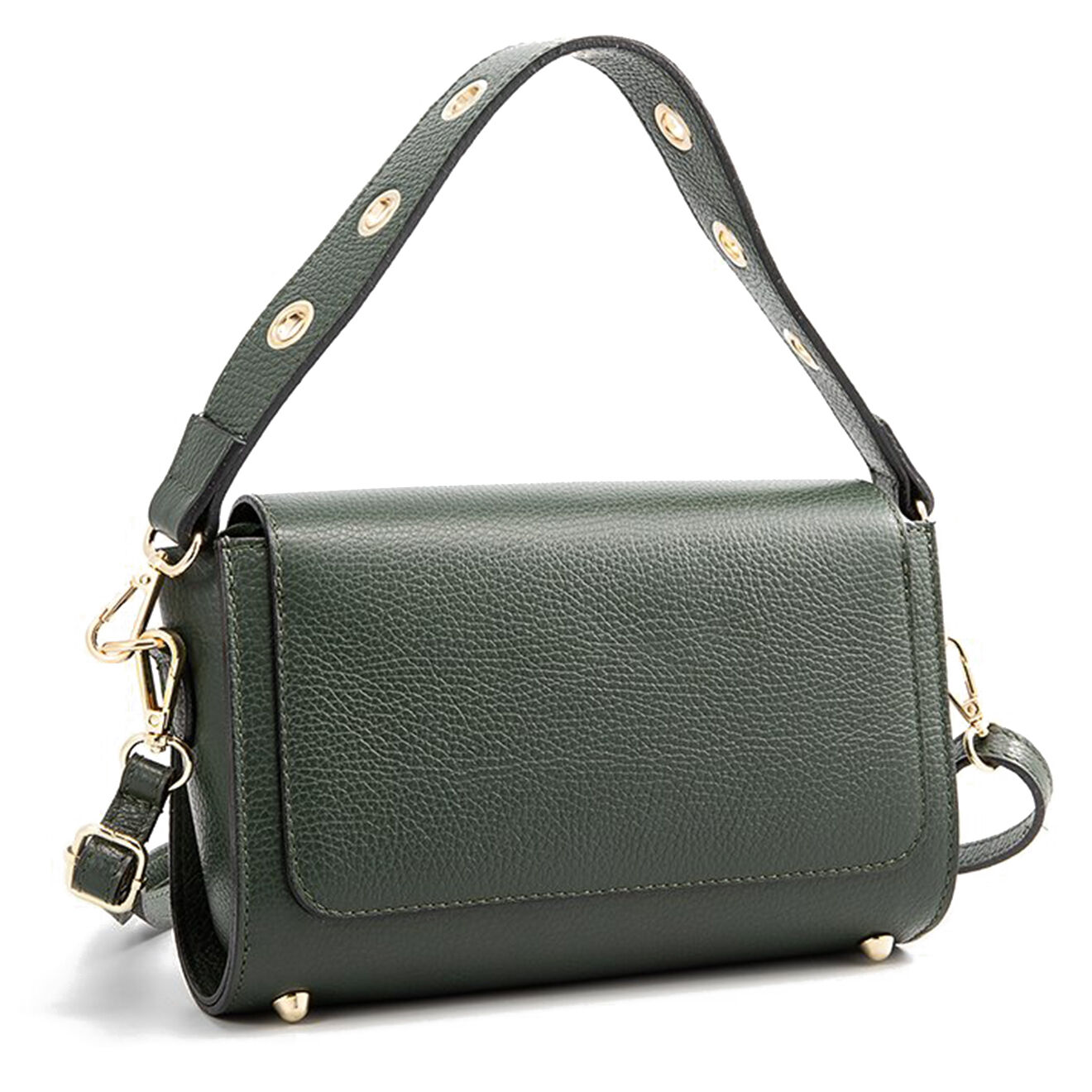 Christian Laurier Sac à main en Cuir Ralph vert - 26x14x8 cm